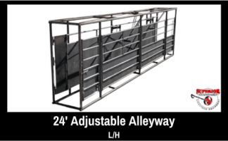 24' Adjustable Alleyway Lefthand