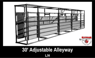 30' Adjustable Alleyway Lefthand