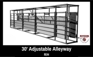30' Adjustable Alleyway Righthand